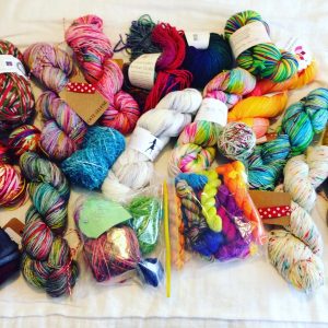 Sock yarn stash
