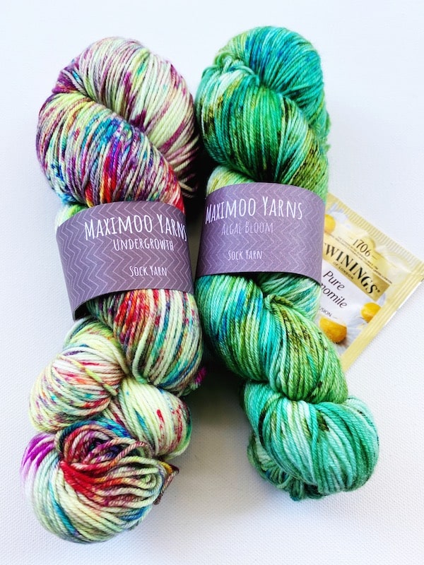Merino Yarn, so squishy and oh the colours!!